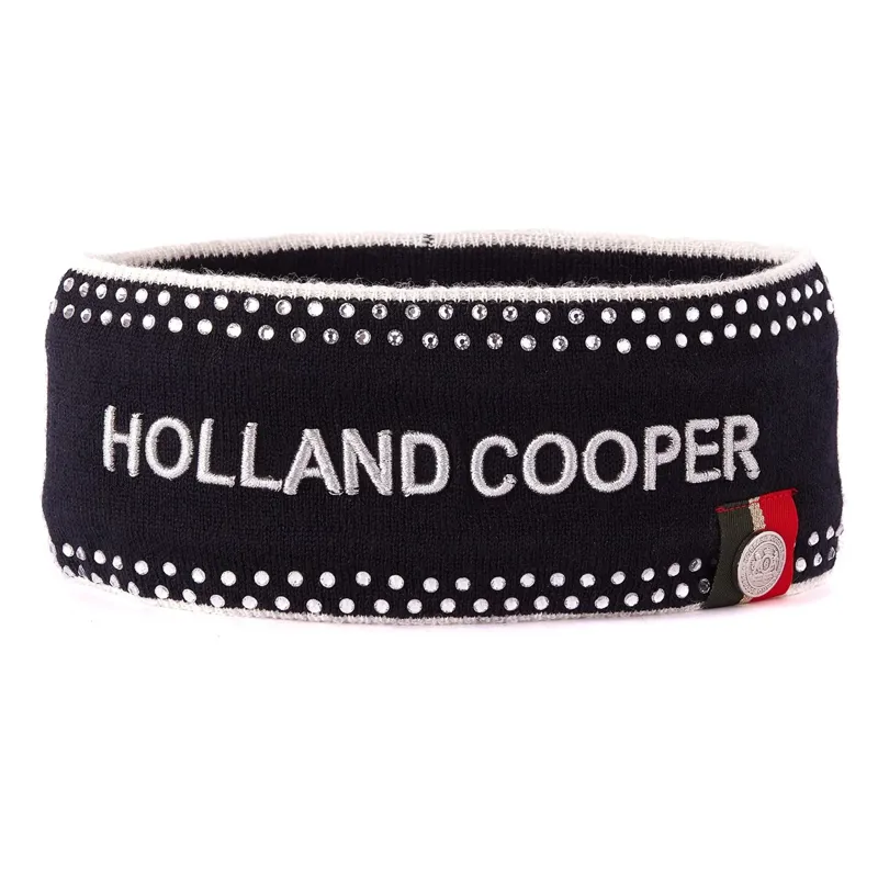 Holland Cooper Luxe Crystal Headband - Navy
